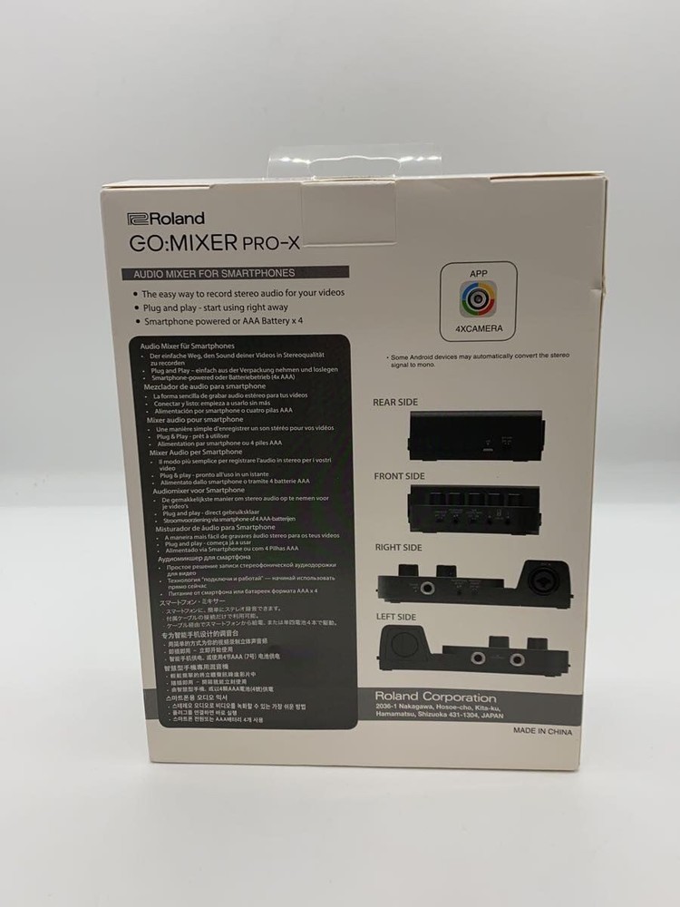 ROLAND MIXER GO: PRO-X Used