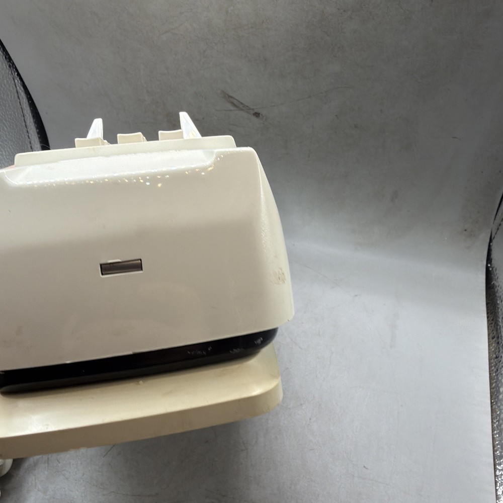 Vintage GTE Automatic Electric Push Tone Wall Telephone White