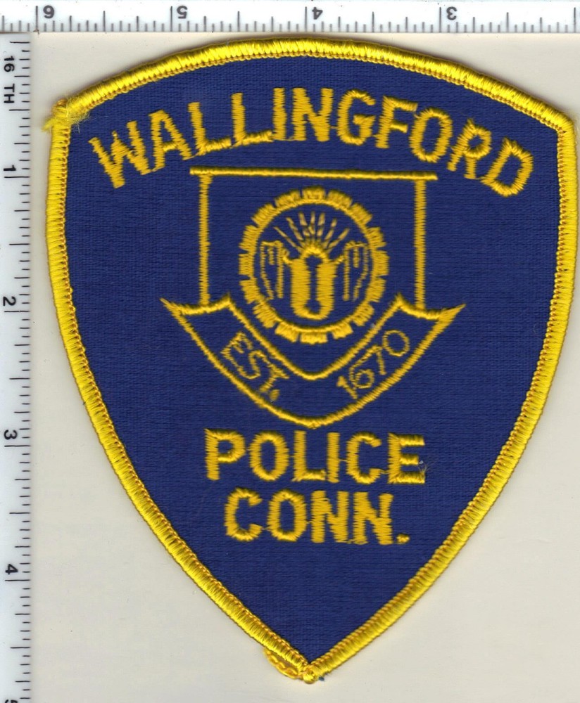 Wallingford Police (Connecticut) Shoulder Patch - new from 1989