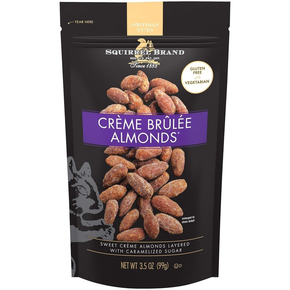 Crème Brulee Almonds, 3.5 OZ
