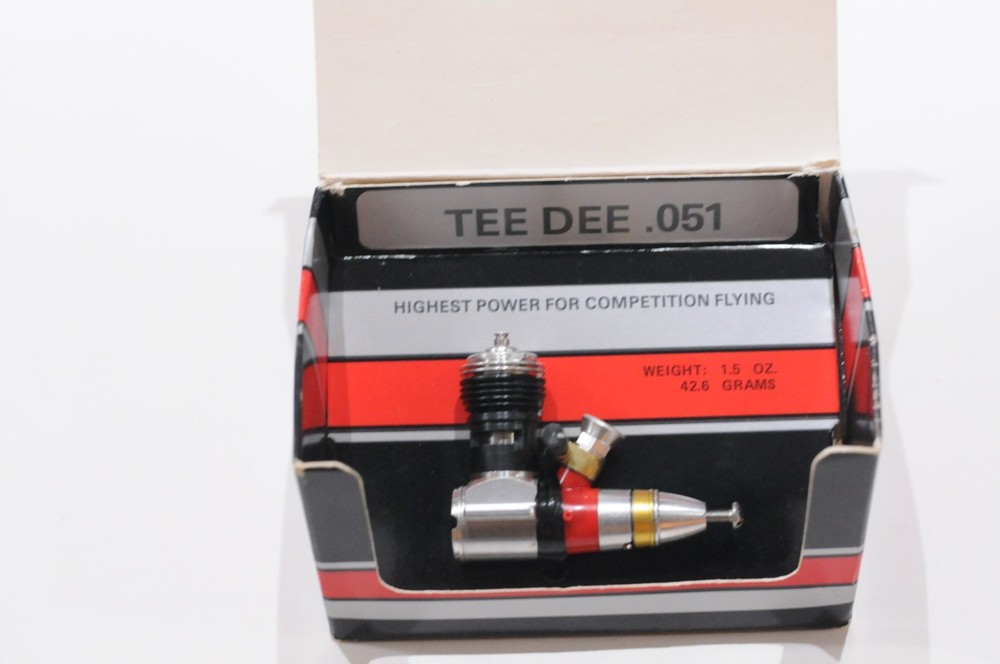COX TEE DEE 0.51 PLANE ENGINE NEW