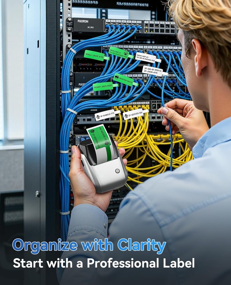 B1 Label Printer with Rechargeable Battery