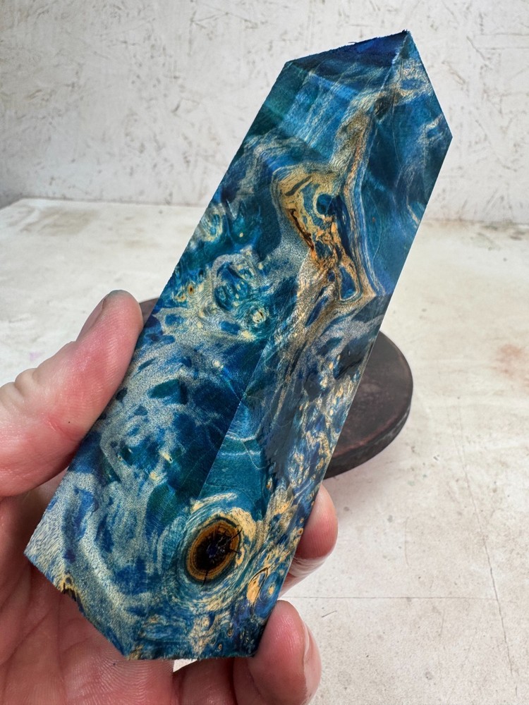 Stabilized Box Elder Burl Turning Blank | Game or Duck Call | SBEB 1230