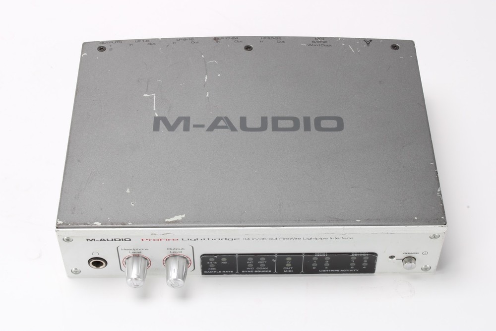 M-Audio ProFire Lightbridge Firewire/Optical Audio Interface - Fair Condition