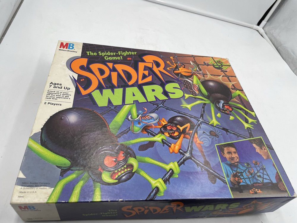 vintage spider wars board game