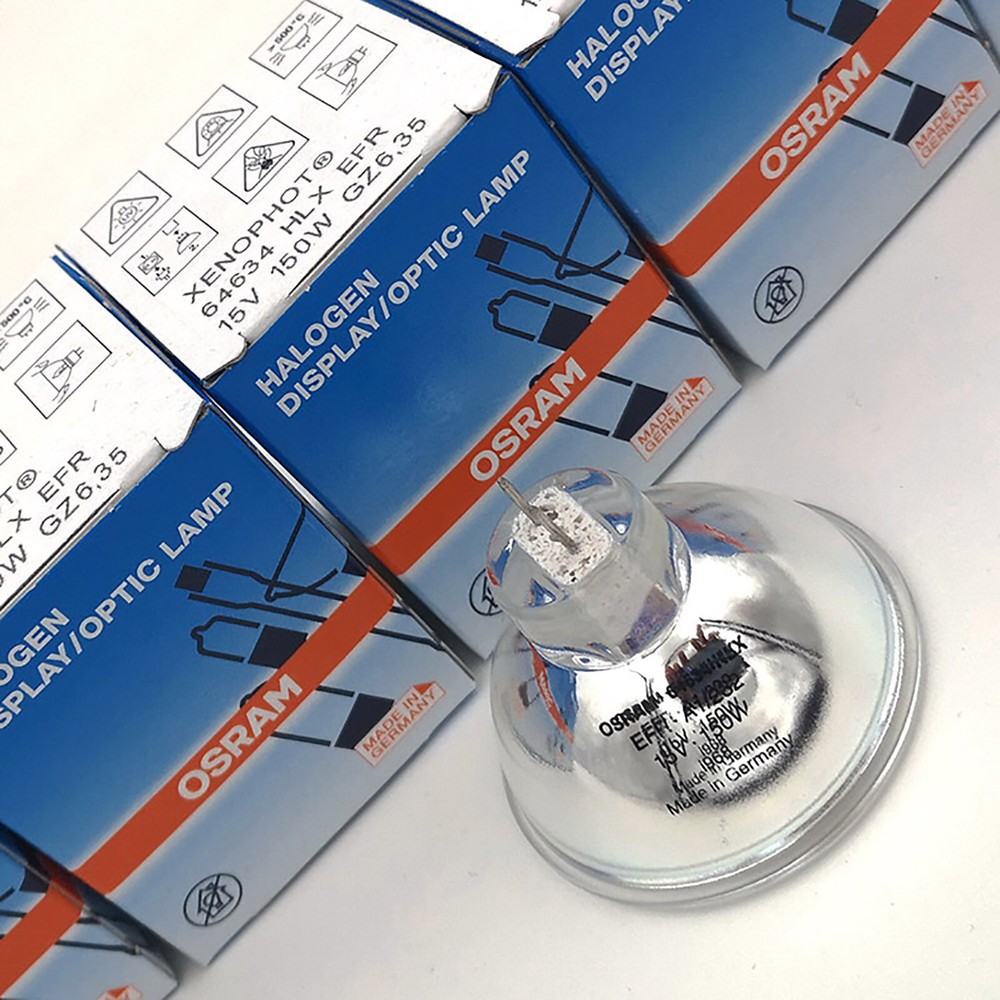 OSRAM HLX 64634 EFR 15V 150W Gastroscope Microscope Cold Light Source Cup Lamp