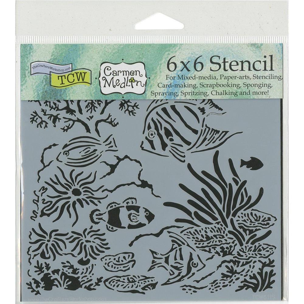 Crafter's Workshop Template 6"X6" Aquarium
