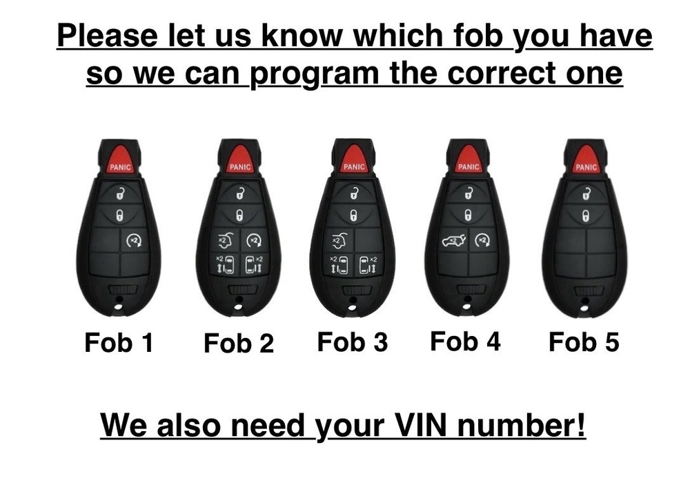 Dodge Chrysler Jeep Wireless Ignition Switch Module +Key 68105738 VIN PROGRAMMED