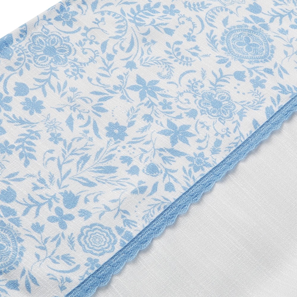 Flowering Frontier Fabric Tablecloth Multicolor 70" Round