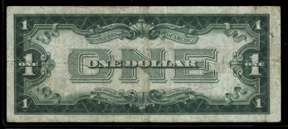 1928 $1 SILVER CERTIFICATE NOTE~VF