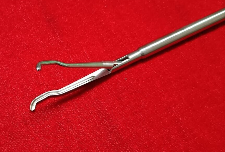 Laparoscopic Satinsky Forceps 10mmx400mm SS Best Quality Reusable Instruments