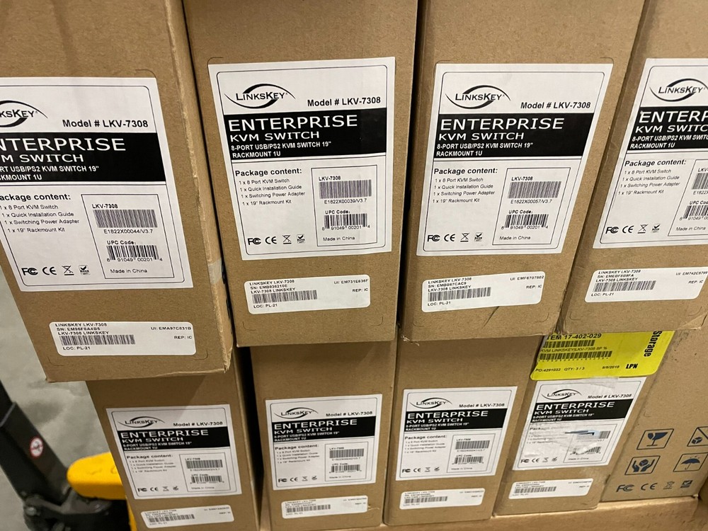 LinksKey LKV-7308 Enterprise KVM Switch New!!!