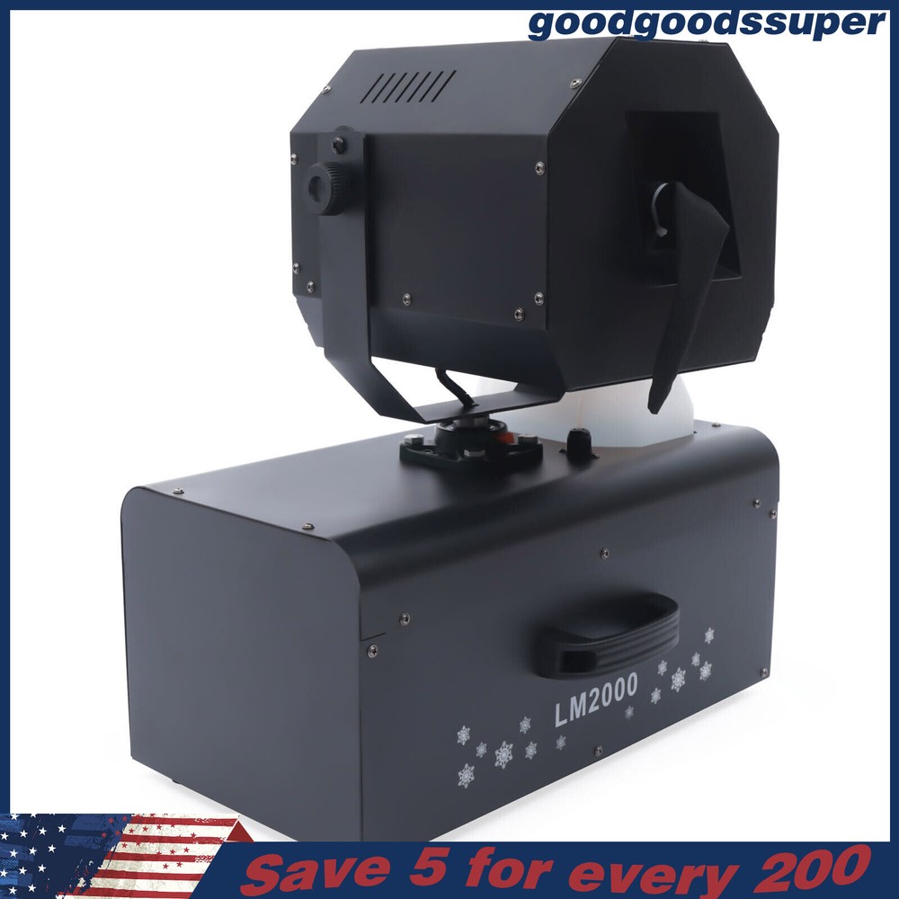 2000 W Artificial Snowflake Maker Snow Stage Effect Machine for Ceremony Party