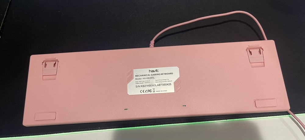 Pink havit Keyboard
