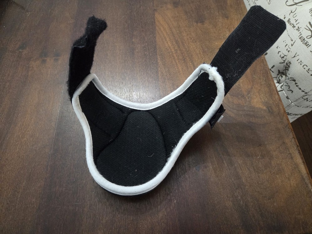 Black Stride Hind Fetlock Boots Size Large