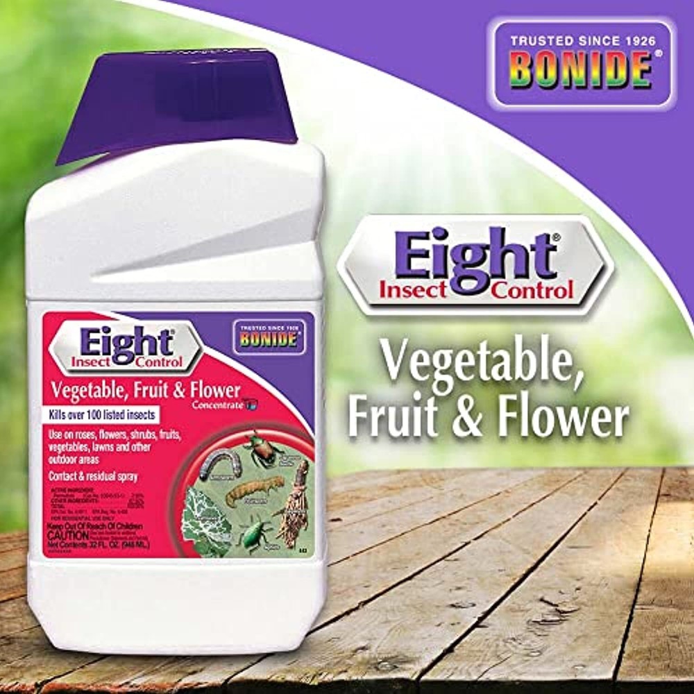 Bonide EIGHT Vegetable, Fruit, & Flower Concentrate, 32 oz