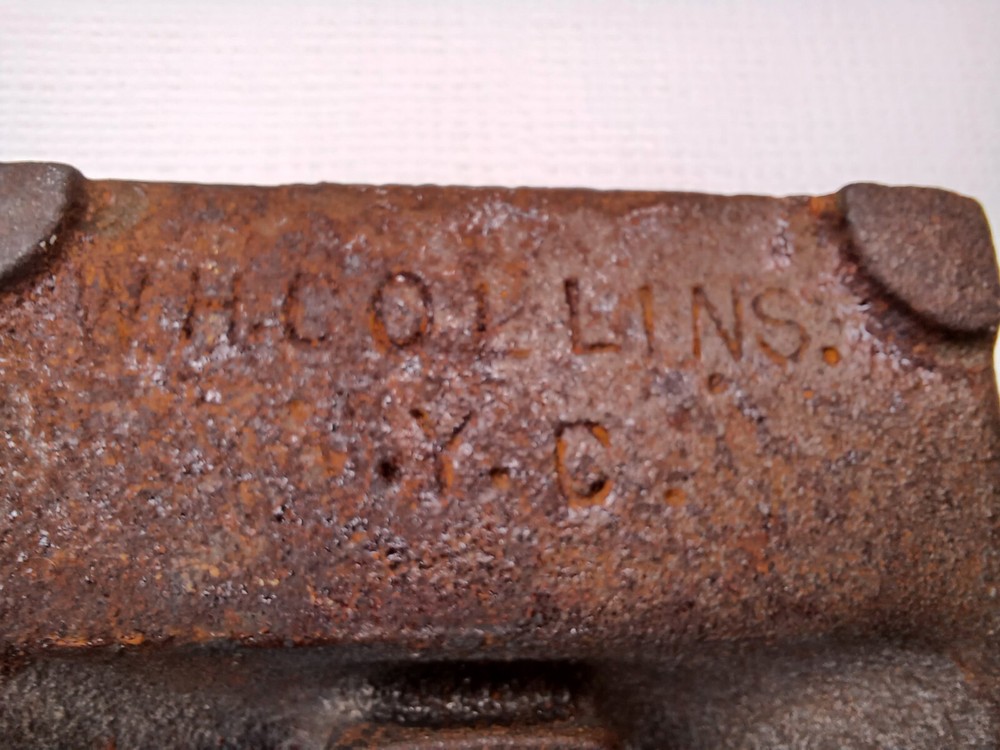 W H Collins Pins Holder Cast Iron