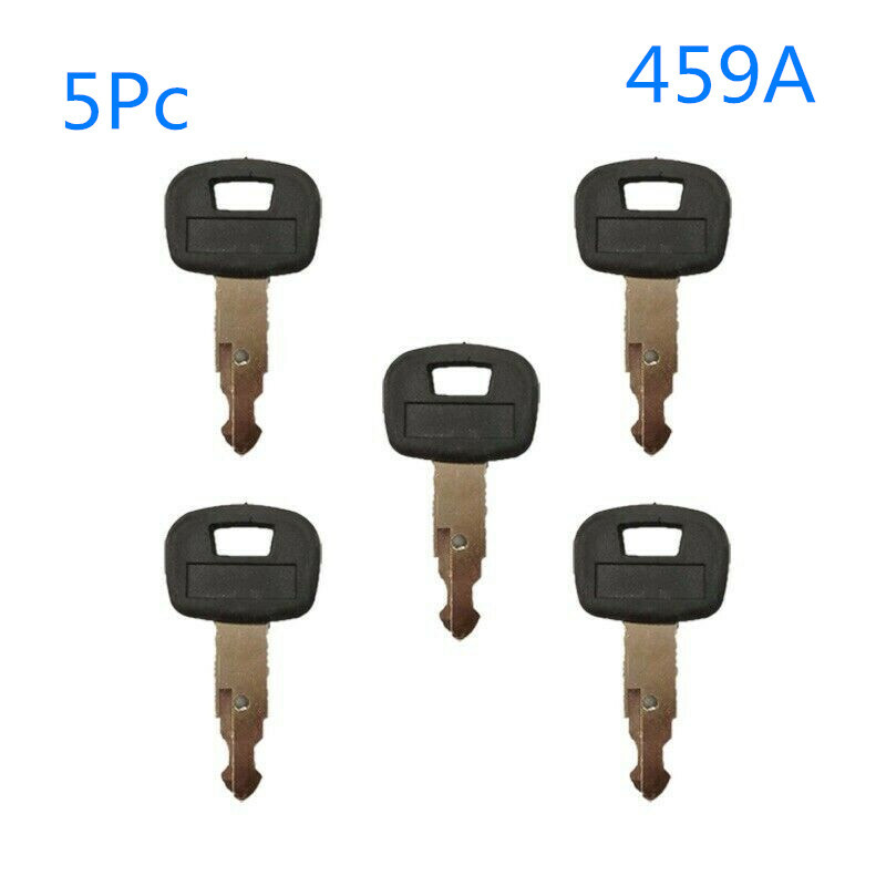(5) Key For Kubota Mini Excavator, Backhoe, Skid Steer, Track Loader 459A