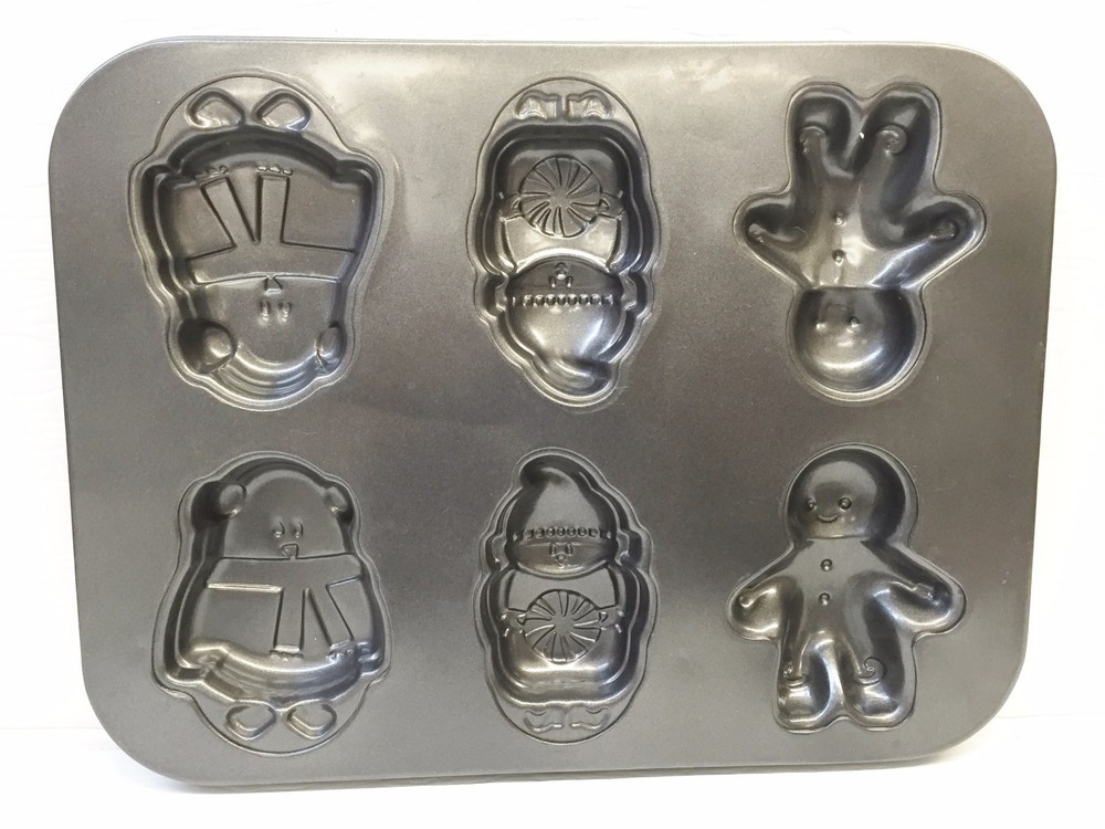 2 Aluminum Cake Mold Sheets