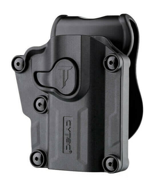 Universal Level 2 OWB Pistol/Gun Paddle Holster w/ Quick Release Button