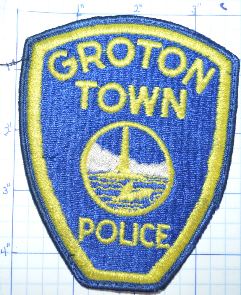 CONNECTICUT, GROTON POLICE DEPT VINTAGE PATCH