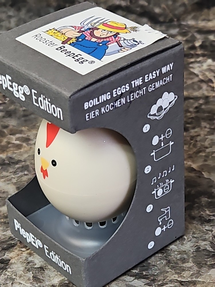 Beepegg Egg Timer, Singing Floating Egg Timer, Chicken Brainstream Rooster
