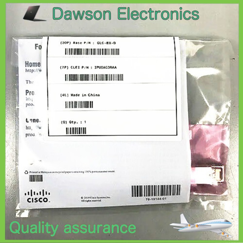 Cisco New GLC-BX-D 1000BASE-BX-D SFP Transceiver Module