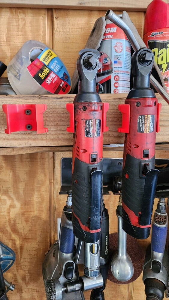 Milwaukee M12 Ratchet Holder Wall Mount