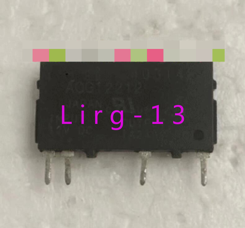 3pcs used Panasonic AQG12212 12VDC relay
