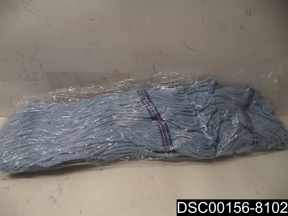 Qty= 12: PHOENIX Super Loop Wet Mop Head, Large Size, Blue, PRI1800L/Blue