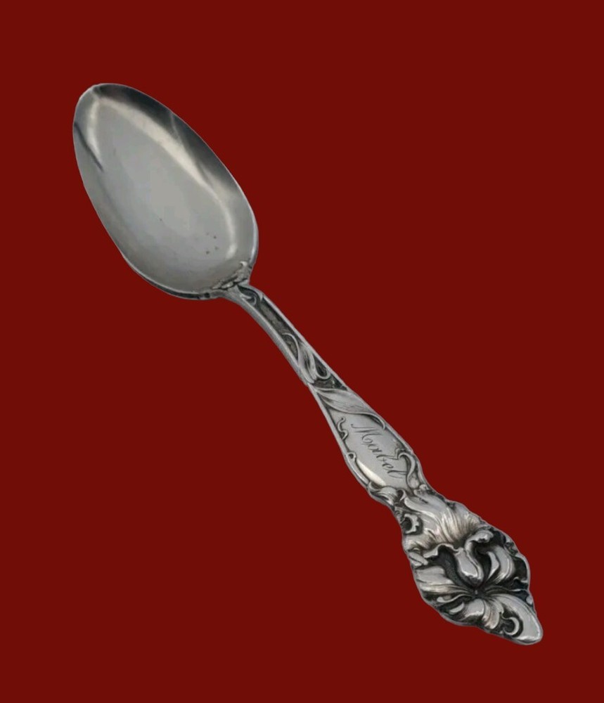Lily by Wallace Sterling Teaspoon Dated 1908 and Mabel    13204