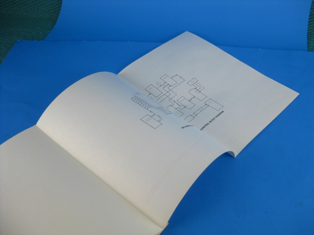 Motorola Manual 8 Bit Microprocessor Application & Design Seminar Vintage 1982