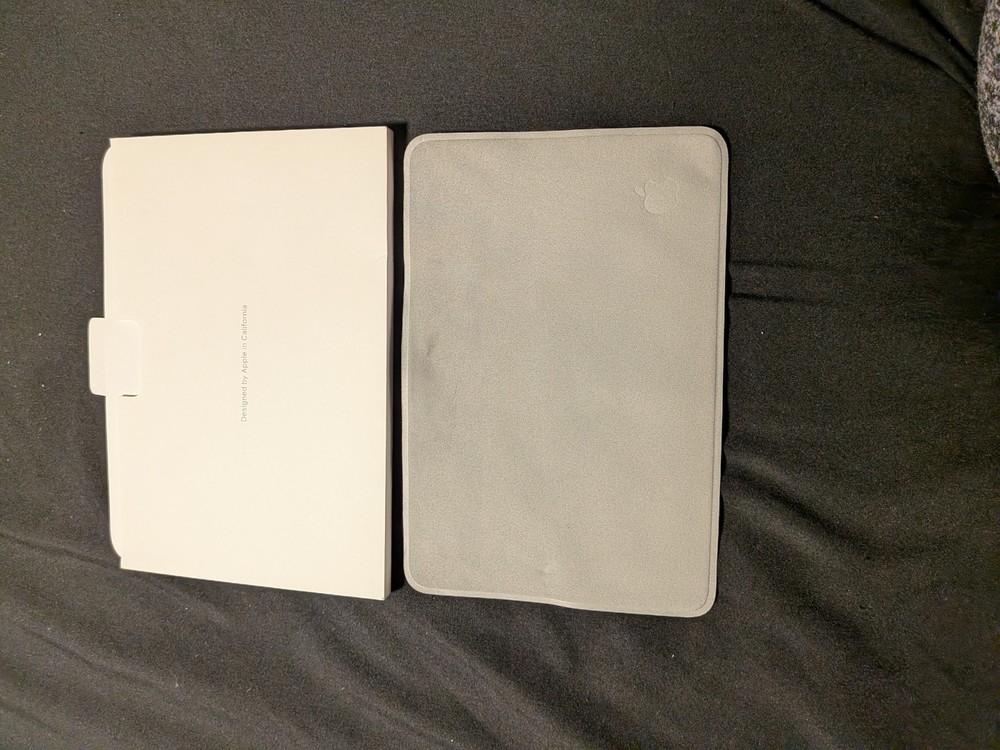 Apple Brand Microfiber Cloth OEM (From MacBook Pro Packaging)