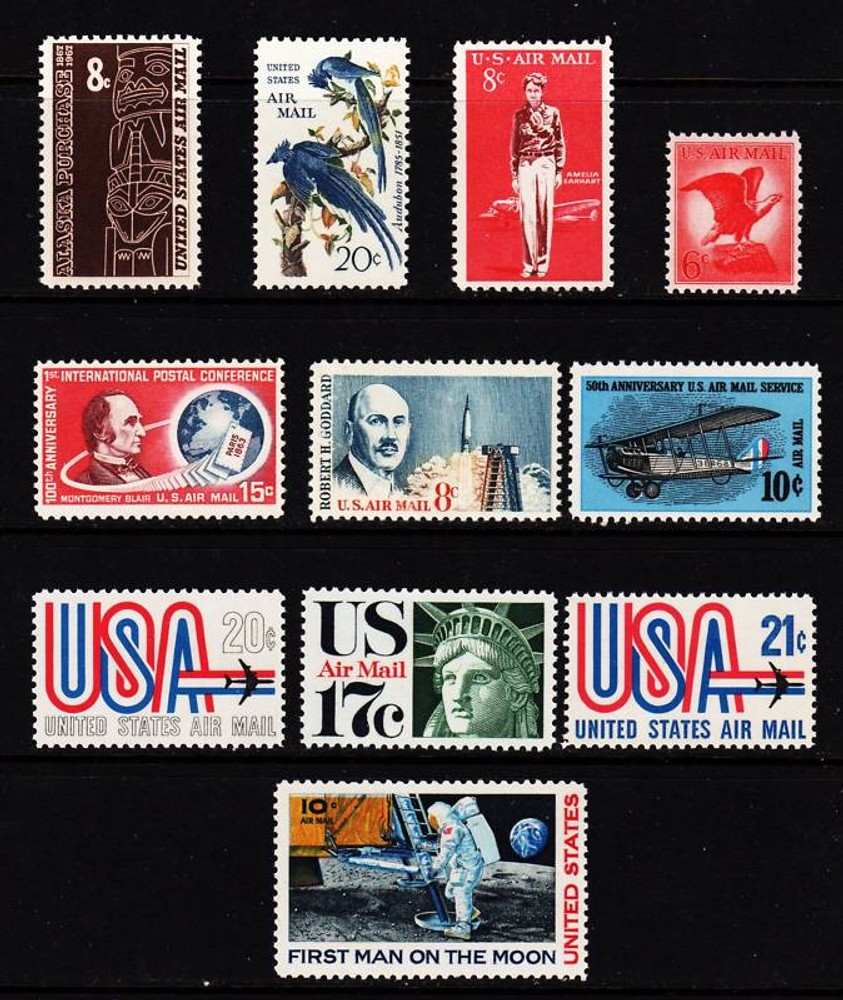 #C66 - C81  Airmail set  - MNH