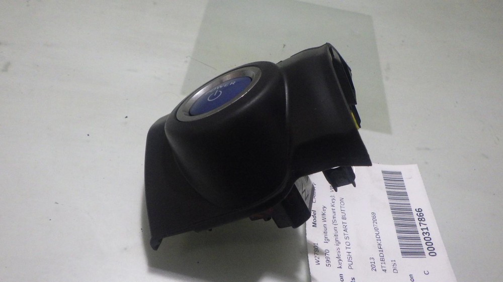 13 TOYOTA CAMRY Keyless ignition