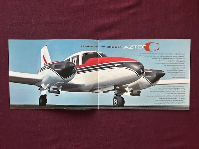 Piper Aztec C brochure