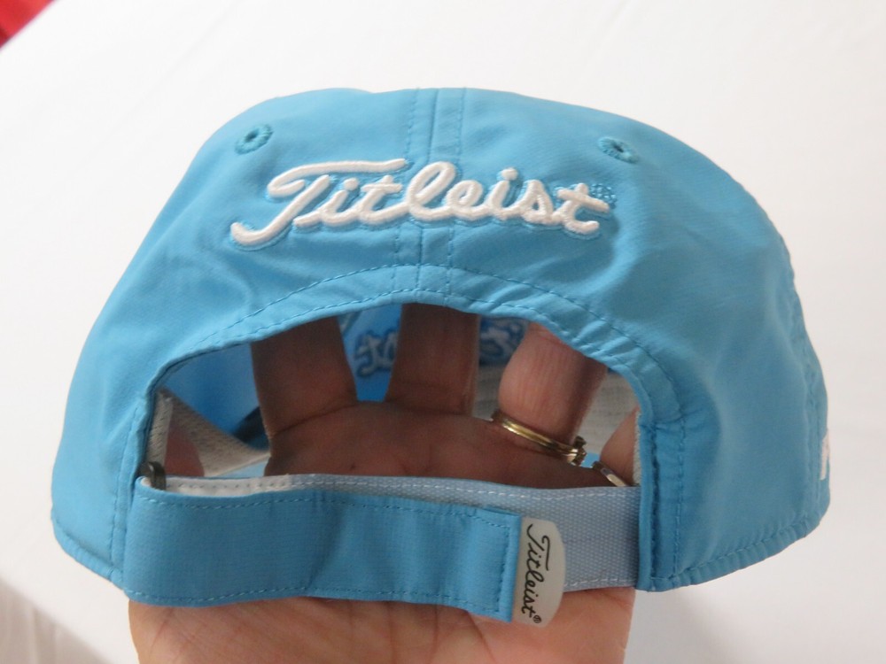 Titleist Cap Golf Pro V1 Medium Blue with Hook and Loop Adjustable Logo
