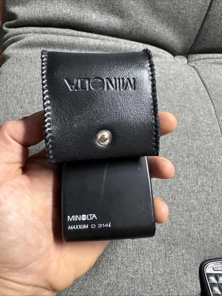 Minolta Maxxum D-314i Flash with Case TESTED