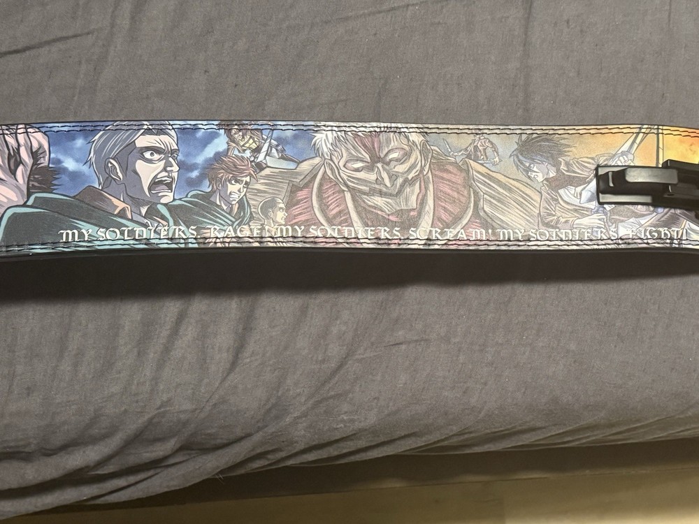 Attack On Titan Gym Lever Belt