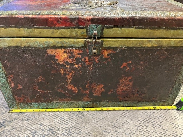 Antique Chinese or Tibetan chest