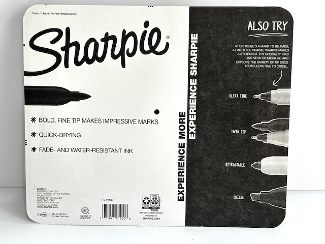 SHARPIE Permanent Markers Fine Point 32 Count (Multicolor)