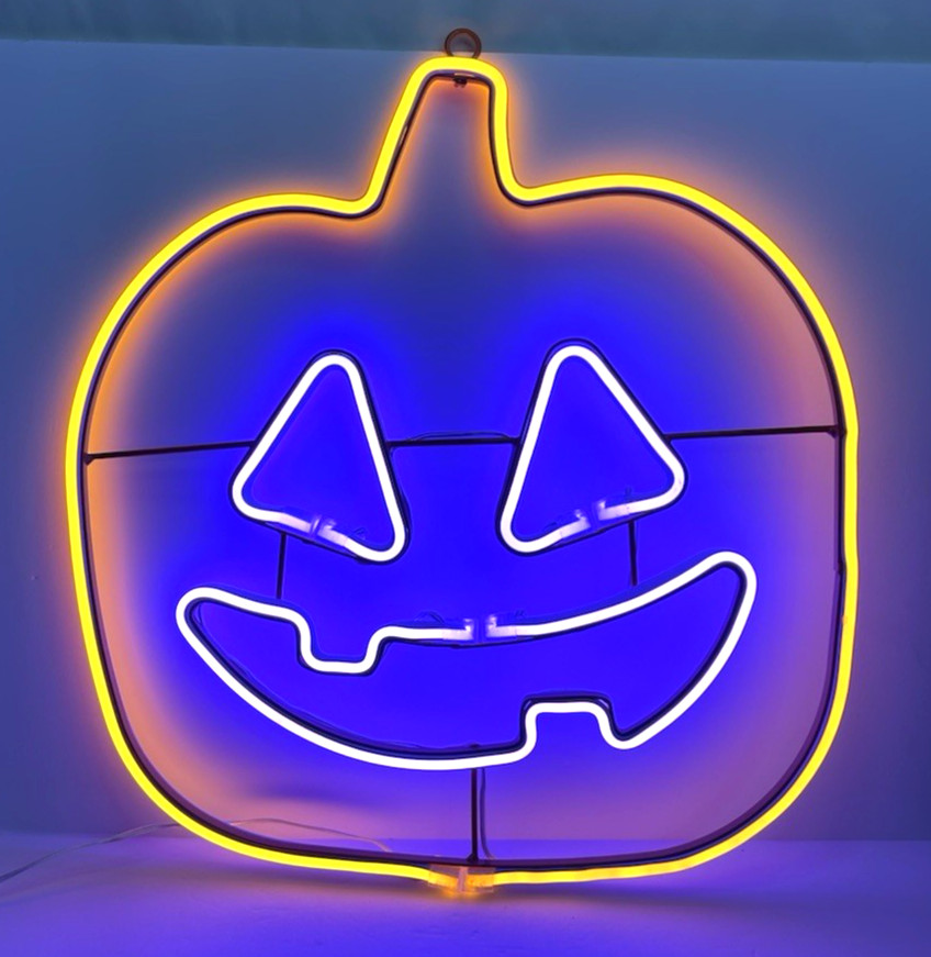Hyde and Eek! LED Jack-O-Lantern Hanging Wall Decor Light