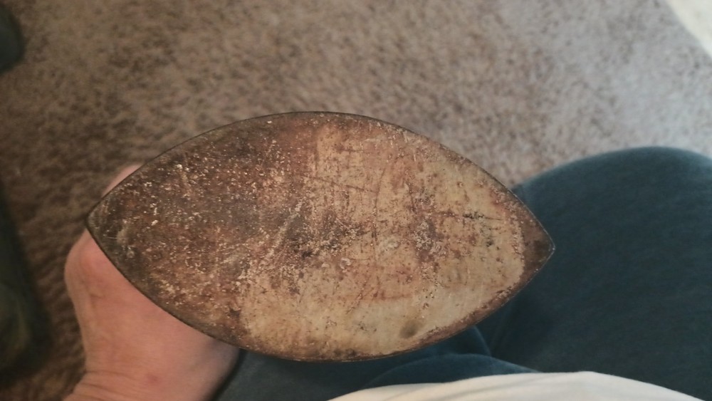 Vtg. Heavy Press Iron