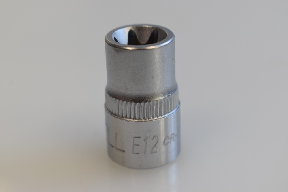 Cornwell Tools CBSE122 E12 TORX External Star Shallow Socket 3/8" Drive Chrome