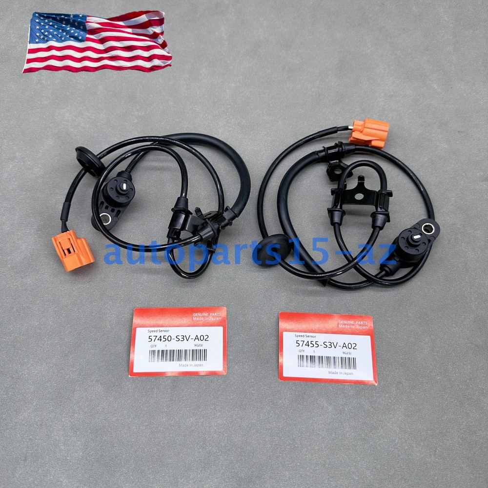 OEM! 2x ABS Speed Sensor For Honda Pilot 03-08 Front Driver and Passenger Side