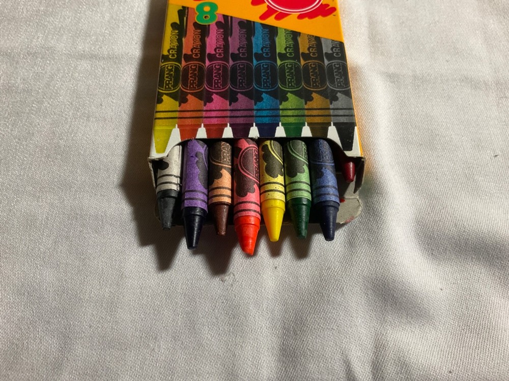 Prang 8 Pack Of Unused Crayons