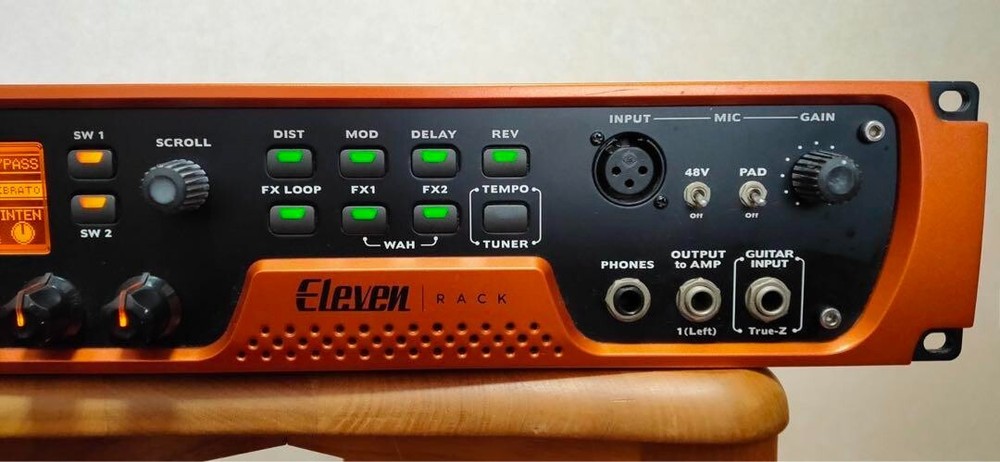 Avid Eleven Rack USB Audio Interface Guitar Preamp