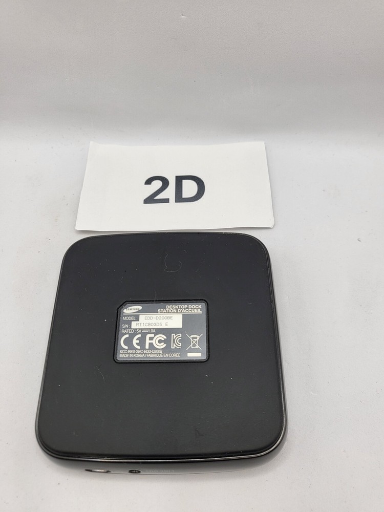 Samsung Universal Multimedia Desktop Dock Station EDD-D200BE - Black