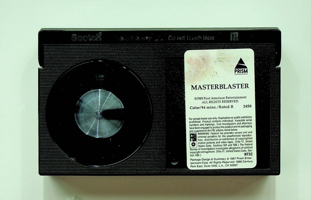 Master Blaster - Beta - Prism Entertainment (1987) - R - Pre-owned