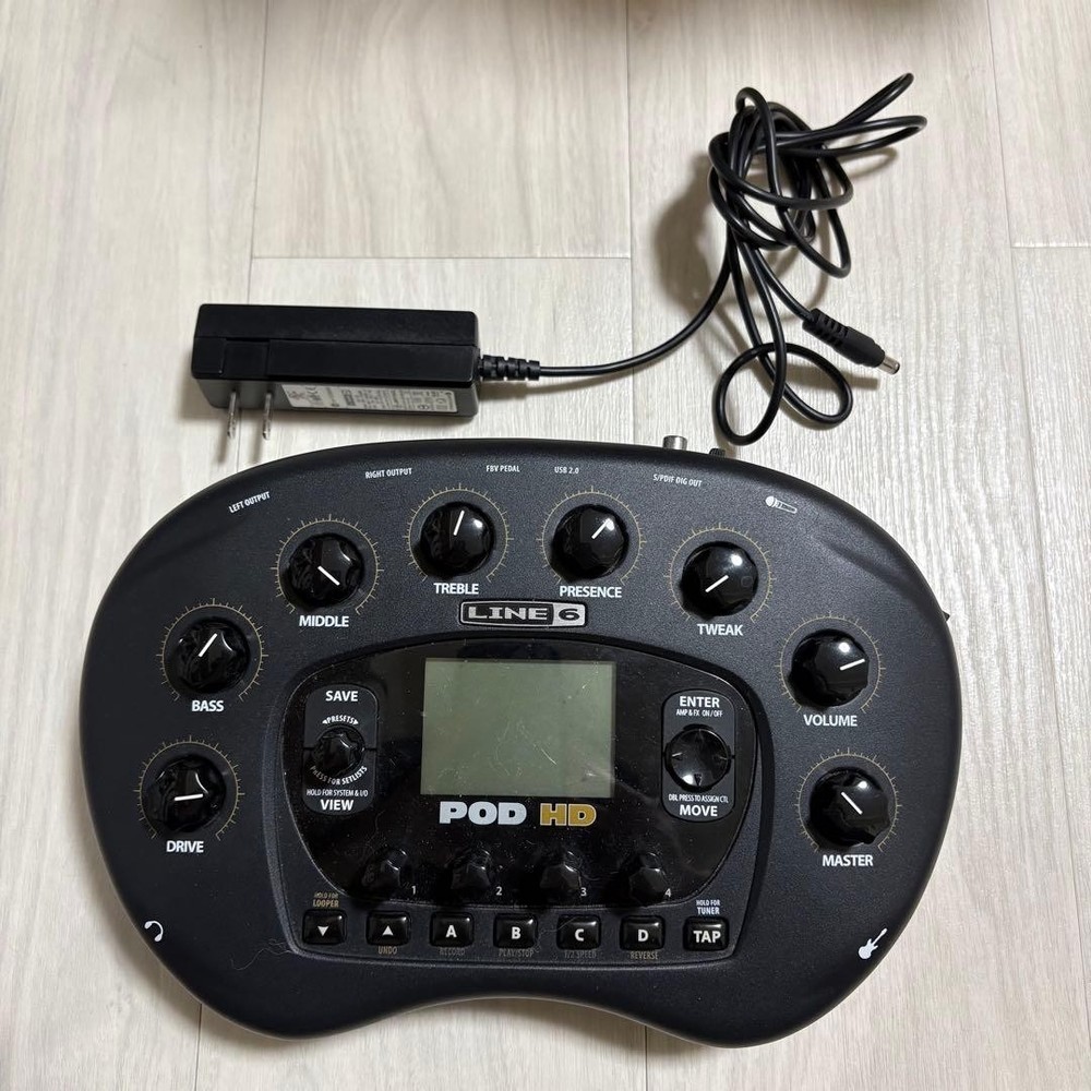 LINE 6 POD HD Black Guitar Multi Effector Desktop